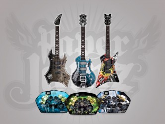 WowWee® Paper Jamz Pro Guitars and Drums